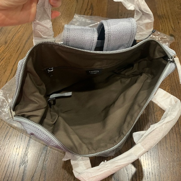 New Kipling Tsuki Small Convertible Backpack Rustic Blue - Picture 10 of 11